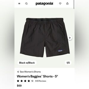 Patagonia Women's Baggies™ Shorts - 5"